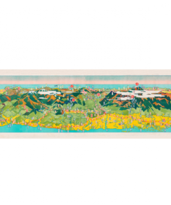 〈臺灣〉鳥瞰圖　總督府交通局鐵道部 裸裝10張