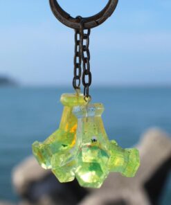 中部粽鑰匙圈-黃綠色系