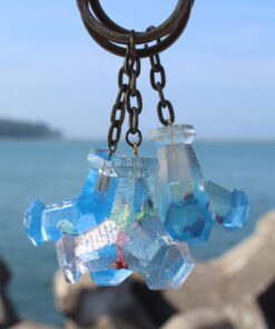 中部粽鑰匙圈-藍色系