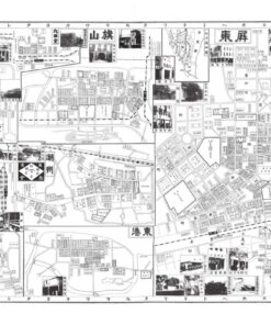 屏東‧旗山‧鳳山‧潮州‧枋寮‧東港‧恒春-大日本職業別明細圖(1929年版)復刻地圖