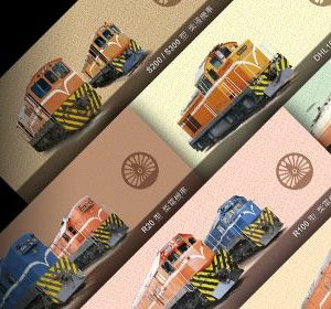 台鐵現役火車頭書籤組