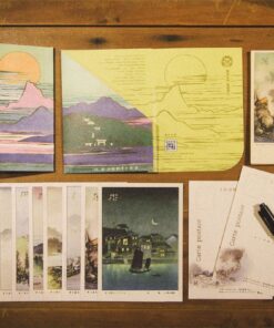 雙絕 臺灣八景復刻明信片 （10張入含封套）