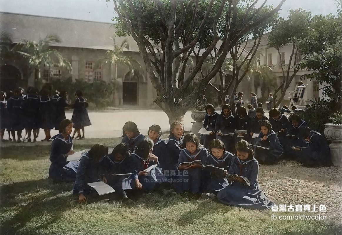 日本時代靜修女學校校園一景 - 聚珍臺灣