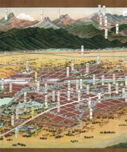 〈臺中市要覽〉鳥瞰圖