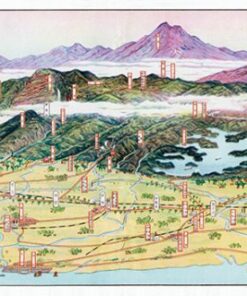 〈臺南州大觀〉鳥瞰圖 裸裝10張