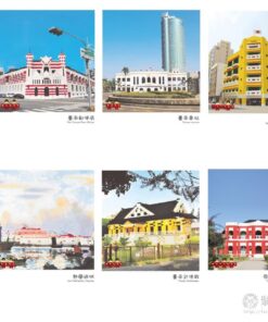 樂高臺灣建築實景明信片組(一組6張)