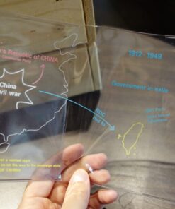 Alternative view of 秒懂戰後臺灣史－民國來臺歷史護照套(單入)