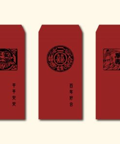 臺灣意象紅包袋三款合購