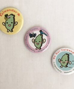 台灣達原創徽章(3入)