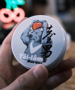 【臺男Tâi-lâm】水洗式髮土（黑熊款－自然霧面）