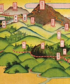 Alternative view of 〈新高山登山案內〉鳥瞰圖