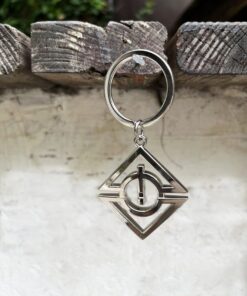 日本時代市徽鑰匙圈-臺南