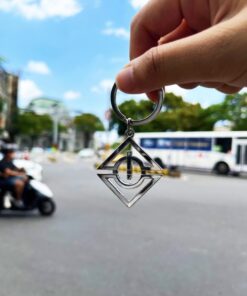 Alternative view of 日本時代市徽鑰匙圈－臺南