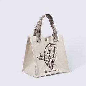 臺史博地圖帆布袋-小(米白)