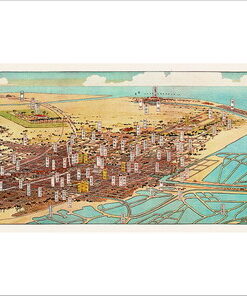 地圖明信片10-臺南市觀光圖