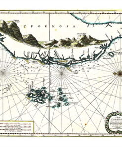 地圖明信片8-福爾摩沙島海圖