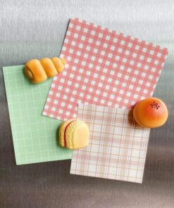 台式麵包磁鐵三入（紅豆、夾心、奶油螺）