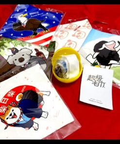 動物國家小方巾(一組6條)