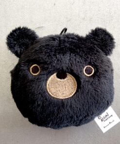 黑熊頭吊飾
