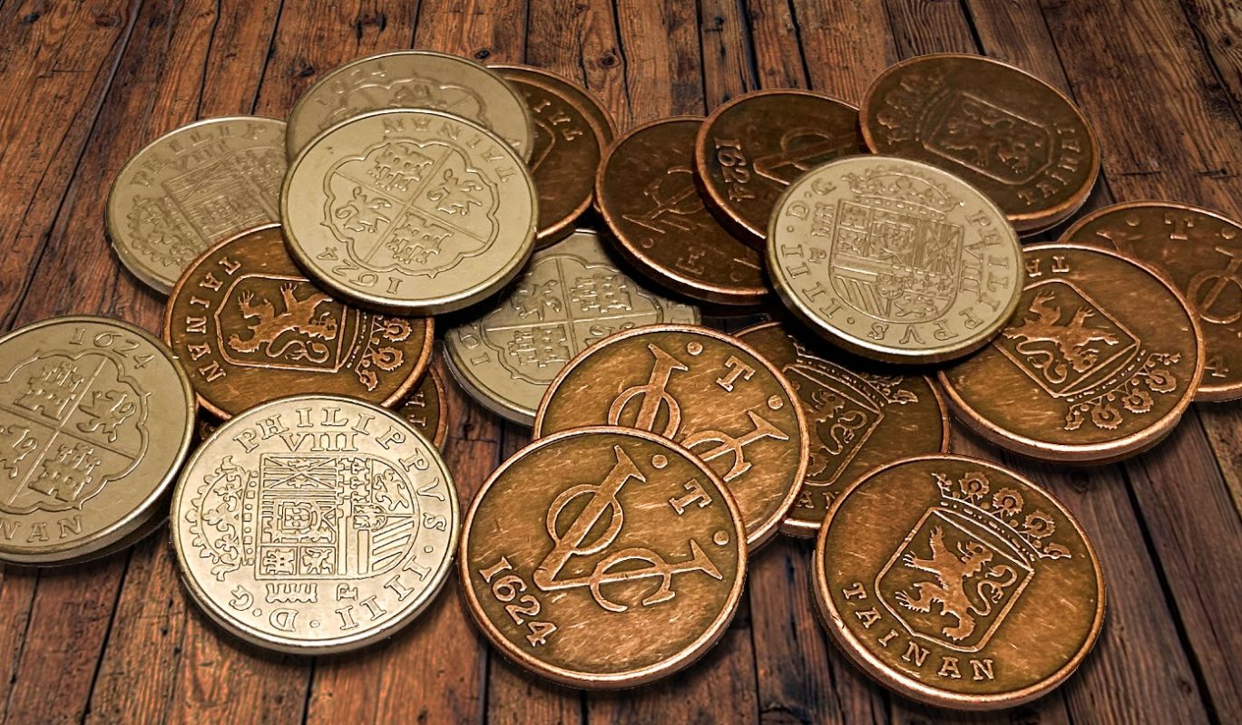 熱蘭遮市集中使用的三種代幣- 聚珍臺灣