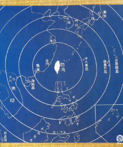 日本時代臺灣－東亞中心圖布旗