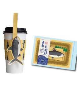 Alternative view of 臺南400虱目魚環保杯袋(黃)