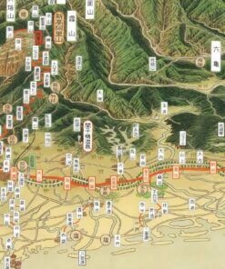 Alternative view of 金子常光〈臺灣鳥瞰圖〉B版