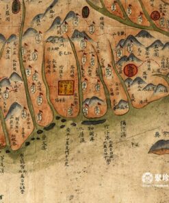 Alternative view of 臺灣前後山全圖 地圖布