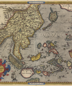 復刻地圖海報-東印度群島圖