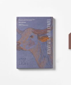 五花鹽《日月》2026週曆手帳－水牛