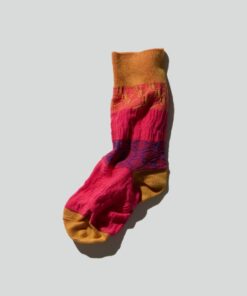 小鯨冒險襪－小鯨冒險（紅・兒童）