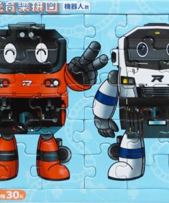 鐵道時光育樂拼圖(機器人款)