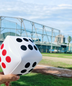 伨台灣６６６︱應援充氣骰子吊飾