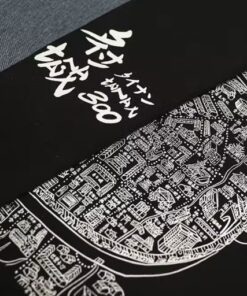 現代臺南城池圖T-shirt－黑色(排汗衫)
