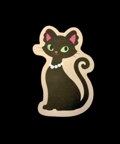 烏貓妹-造型明信片