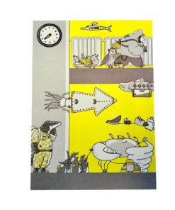 《時光車站》明信片