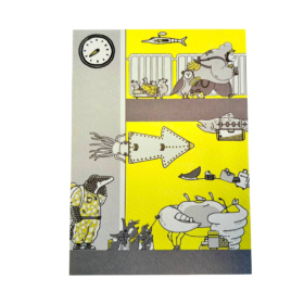 《時光車站》明信片