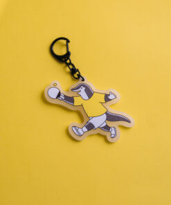 Alternative view of 桌球－穿山甲夜光吊飾