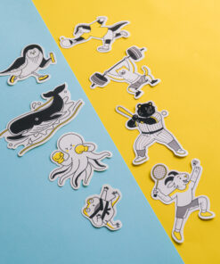 Alternative view of 臺灣動力島－貼紙包（水）