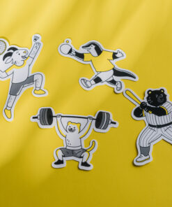 Alternative view of 臺灣動力島－貼紙包（陸）