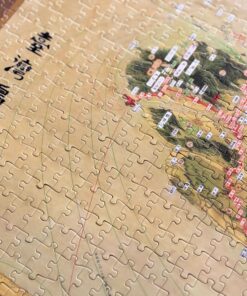 Alternative view of 〈臺灣鳥瞰圖〉圖卷版 1008片拼圖