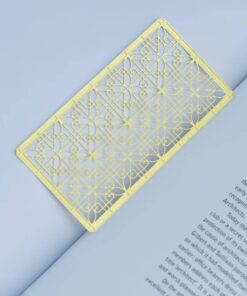 《老屋窗花金屬書籤-春華秋實》照片